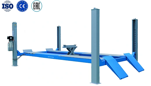 Four post car lift